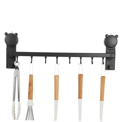 CONGARTENO Saugknopf Wandhaken mit Stange Multifunktionaler Bohrfreier Halter für Küche und Bad Stabile Haken für Handtücher Utensilien Duschzubehör Platzsparendes Organizer Regal CONGARTENO Saugknopf Wandhaken mit Stange Multifunktionaler Bohrfreier Halter für Küche und Bad Stabile Haken für Handtücher Utensilien Duschzubehör Platzsparendes Organizer Regal von CONGARTENO