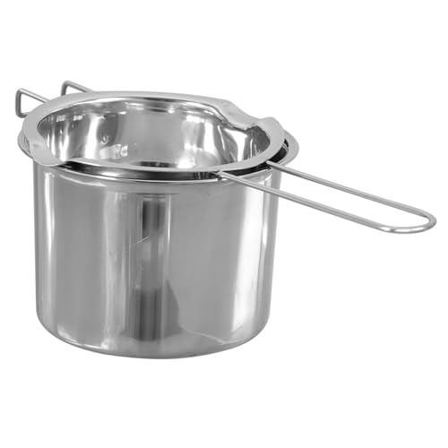 CONGARTENO Schmelztopf Doppelkessel für Herdplatten Butter Schmelz und Erwärmungstopf mit Ergonomischem Griff Fassungsvermögen zum Schmelzen von Schokolade Käse Wachs und Karamell von CONGARTENO