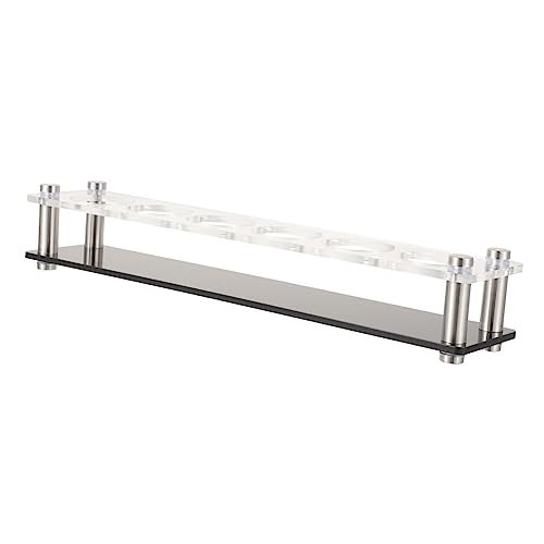CONGARTENO Schnapsgläserset mit Halter Serviertablett für Partys Bars und Zuhause Fach Schnapsglas Ständer für Getränke für Feierlichkeiten und Versammlungen von CONGARTENO