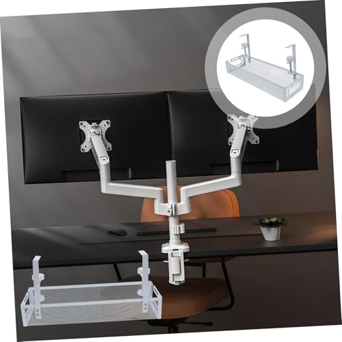 CONGARTENO Schreibtisch Kabelmanagement Ablage aus Robustem Material Kompakte Kabelaufbewahrung für Netzkabel und Platzsparender Organizer für Büro und Zuhause Einfache Montage ohne Bohren CONGARTENO Schreibtisch Kabelmanagement Ablage aus Robustem Material Kompakte Kabelaufbewahrung für Netzkabel und Platzsparender Organizer für Büro und Zuhause Einfache Montage ohne Bohren von CONGARTENO