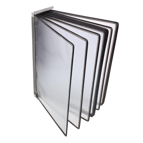 CONGARTENO Seitiges Wandmontage Dokumenten Display Wandhänger zum Organisieren und Anzeigen von Referenzdateien für Büro und Arbeitsbereich CONGARTENO Seitiges Wandmontage Dokumenten Display Wandhänger zum Organisieren und Anzeigen von Referenzdateien für Büro und Arbeitsbereich von CONGARTENO