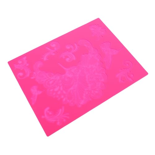 CONGARTENO Silikon Cake Embossing Mat mit Spitzenmuster Lebensmittelechte DIY Tortendekoration Matte Flexible Silikonform für Kuchen Backzubehör für Kreative Tortengestaltung CONGARTENO Silikon Cake Embossing Mat mit Spitzenmuster Lebensmittelechte DIY Tortendekoration Matte Flexible Silikonform für Kuchen Backzubehör für Kreative Tortengestaltung von CONGARTENO