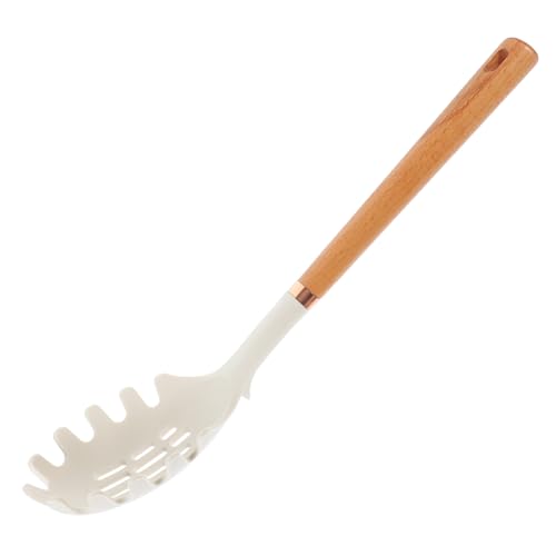 CONGARTENO Silikon Spaghettilöffel mit Holzgriff Edelstahlring Hitzebeständig Antihaftbeschichtet Leichter Pasta Server für Küchenutensilien zum Servieren von Spaghetti und Zufällige Farbe CONGARTENO Silikon Spaghettilöffel mit Holzgriff Edelstahlring Hitzebeständig Antihaftbeschichtet Leichter Pasta Server für Küchenutensilien zum Servieren von Spaghetti und Zufällige Farbe von CONGARTENO