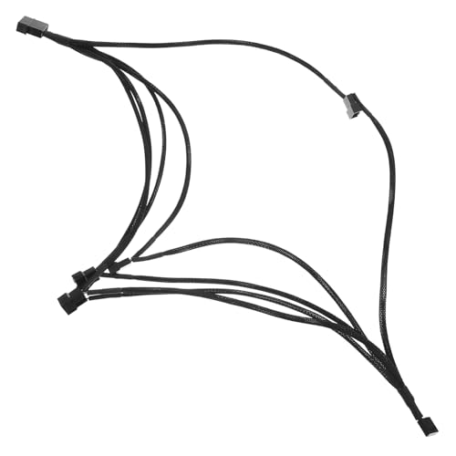 CONGARTENO Splitter Kabel für Computer Lüfter Fach Verteileradapter für Kühlung für PC von CONGARTENO