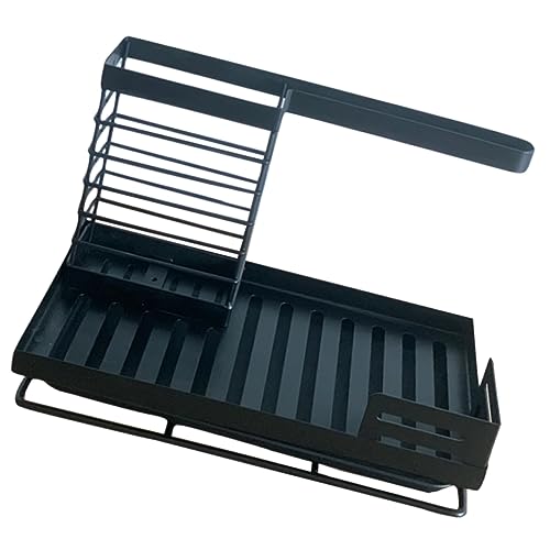 CONGARTENO Sponge Holder Küchen Organizer Multifunktionales Spülbecken Zubehör mit Offener Luftzirkulation für Schwämme Seifen und Geschirrtücher Hält Ihre Küchenfläche Ordentlich und Sauber von CONGARTENO