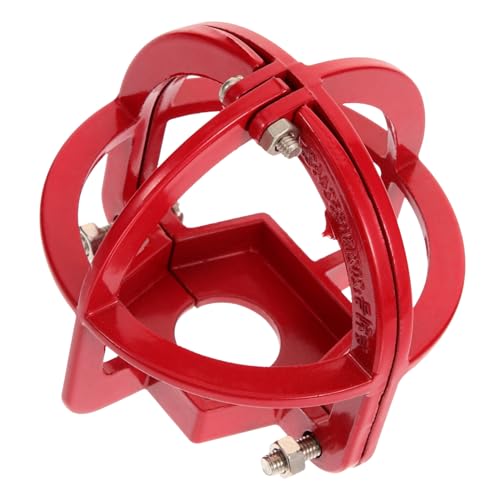 CONGARTENO Sprinkler Kopf Schutzabdeckung Rot Sprinklerkopf Schutzgehäuse Schutzkappe Für Keller Garage Hotel Restaurant Gewerbe Sichtbarer Sprinklerschutz mit Langlebigem Design CONGARTENO Sprinkler Kopf Schutzabdeckung Rot Sprinklerkopf Schutzgehäuse Schutzkappe Für Keller Garage Hotel Restaurant Gewerbe Sichtbarer Sprinklerschutz mit Langlebigem Design von CONGARTENO