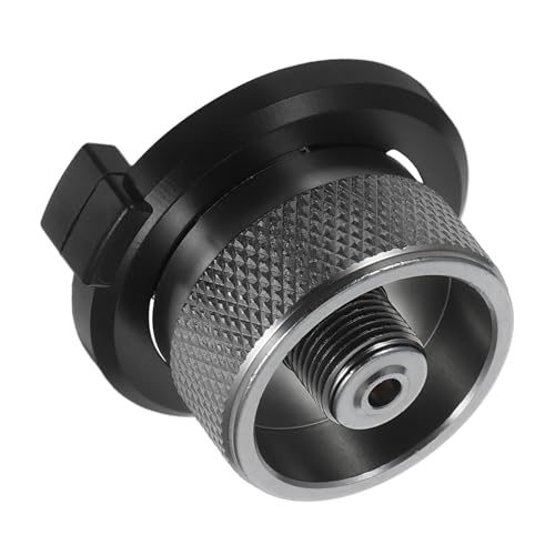 CONGARTENO Tank Adapter Camping Stove Adapter aus Aluminiumlegierung mit Stabilem und Leichter Bauweise Praktischer Gasconverter für Outdoor Wandern und Camping Kompatibel mit Kartuschen von CONGARTENO