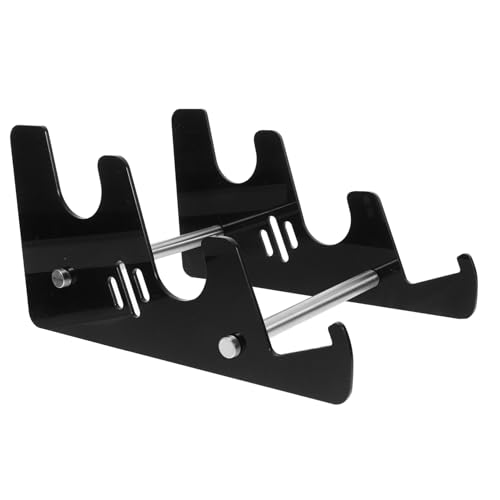 CONGARTENO Tastaturspeicherstand Steigleitung Spiele mechanischer Computertastaturständer Ergonomisch Büro Tastaturständer für Schreibtisch Tastatur-Displayhalter Acryl Schwarz von CONGARTENO