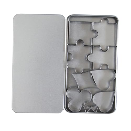 CONGARTENO Teiliges Edelstahl Ausstechformen für Kekse und Desserts Rostbeständige Backformen mit Sicherer Kantenbearbeitung Vielseitig für Kuchen Plätzchen Zuckerkekse und Festliche CONGARTENO Teiliges Edelstahl Ausstechformen für Kekse und Desserts Rostbeständige Backformen mit Sicherer Kantenbearbeitung Vielseitig für Kuchen Plätzchen Zuckerkekse und Festliche von CONGARTENO