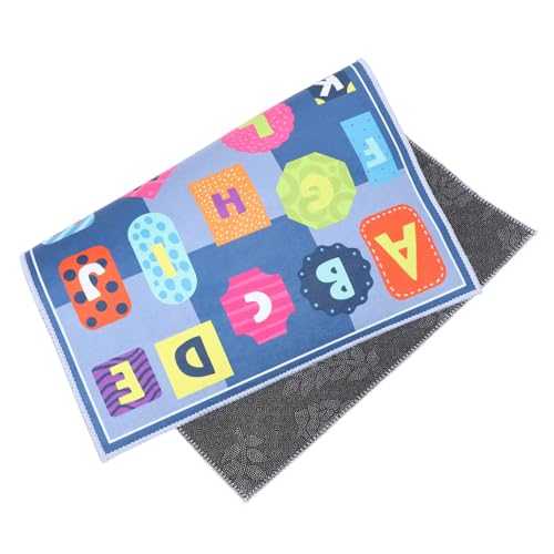 CONGARTENO Teppich Spielmatte Bunte Hopse Matte mit Rutschfester Unterseite Weicher Bodenbelag für Kinderzimmer und Kindergarten Pädagogische Spiel und Krabbelunterlage von CONGARTENO
