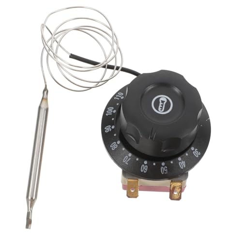 CONGARTENO Thermostat für Heißluftfritteuse Warmwasserbereiter Schrauben Crimpklemmen für Elektrobackofen Konvektionsofen Langlebig Sicher CONGARTENO Thermostat für Heißluftfritteuse Warmwasserbereiter Schrauben Crimpklemmen für Elektrobackofen Konvektionsofen Langlebig Sicher von CONGARTENO