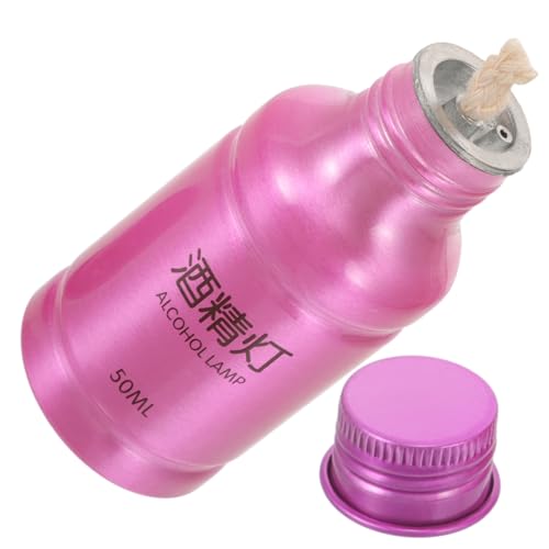 CONGARTENO Tragbarer Mini Spirituskocher Alkoholbrenner mit Docht Aluminiumlegierung Kompakt Leicht für Camping Wandern Picknick Outdoor Heizgerät Labor von CONGARTENO