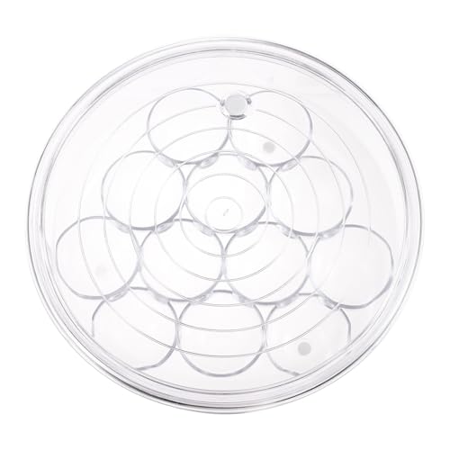 CONGARTENO Transparente Eier aufbewahrungsbox mit Deckel Stapelbar und Rutschfest Kühlschrank Organizer mit Belüftungslöchern Platzsparend und Frischhaltend für Haushalt und Küche von CONGARTENO