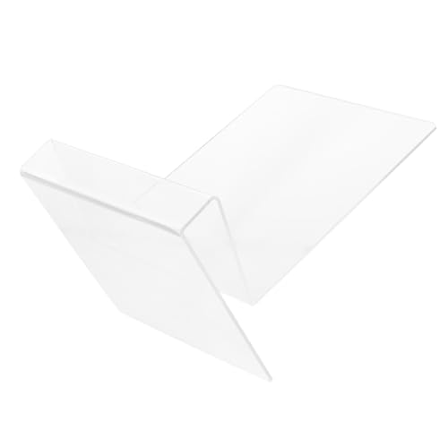 CONGARTENO Transparenter Acryl Buchständer für Schreibtisch mit Einfache Installation Freistehendes Display Regal Langlebiges Klares Bücherregal zur Praktischen Aufbewahrung und Präsentation CONGARTENO Transparenter Acryl Buchständer für Schreibtisch mit Einfache Installation Freistehendes Display Regal Langlebiges Klares Bücherregal zur Praktischen Aufbewahrung und Präsentation von CONGARTENO