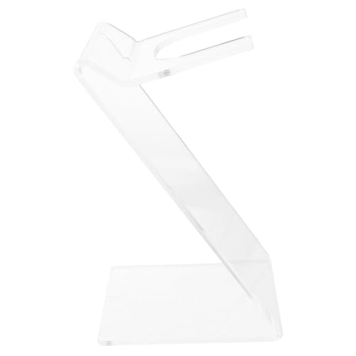 CONGARTENO Transparenter Haartrockner Halter Ständer für Bad und Reise Kompakter Stabiler Fönhalter Organizer für Zuhause Minimalistisches Design Leicht und Kippsicher Vielseitig von CONGARTENO