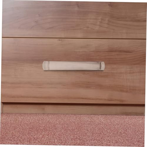 CONGARTENO Transparenter Unsichtbarer Möbelgriff Push pull Design Acryl Schubladengriff für Küche Schrank und Kommode Elegante Klare Oberfläche Einfache Montage Modernes Unsichtbares von CONGARTENO
