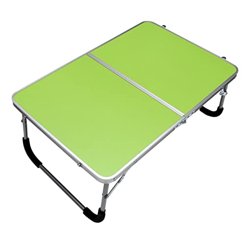 CONGARTENO Ultraleichter Klappbarer Aluminiumlegierungstisch Multifunktional Tragbar für Camping BBQ Picknick und Reisen Einfacher Aufbau Robust und Leicht Grün für Outdoor und Indoor von CONGARTENO