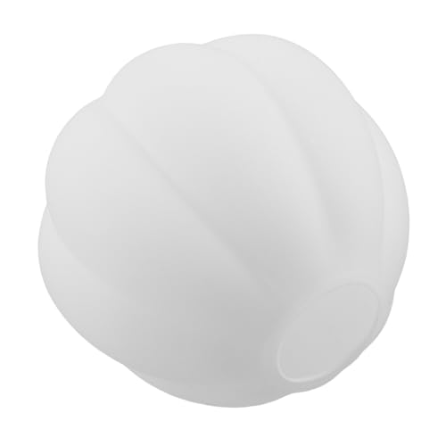 CONGARTENO Vintage Glas Lampenschirm Kürbisform Milchglas Pendelleuchte Lampenabdeckung Ersatz für Deckenleuchte Tischlampe Wohnzimmer Halloween Thanksgiving Dekor von CONGARTENO