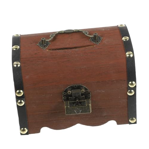 CONGARTENO Vintage Holzbox Schmuckkästchen mit Deckel Abschließbar Dekorative Retro Aufbewahrungsbox für Ringe Ohrringe Armbänder Vielseitig als und Spielrequisit Geeignet CONGARTENO Vintage Holzbox Schmuckkästchen mit Deckel Abschließbar Dekorative Retro Aufbewahrungsbox für Ringe Ohrringe Armbänder Vielseitig als und Spielrequisit Geeignet von CONGARTENO