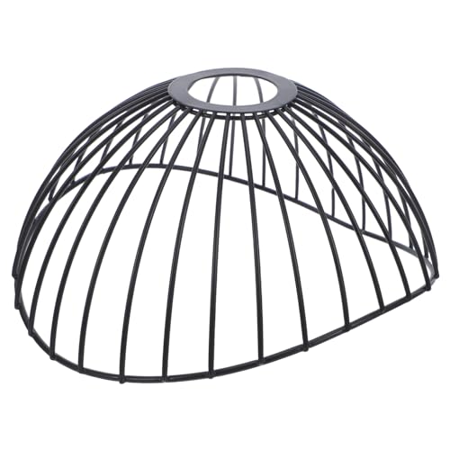 CONGARTENO Vintage Industrial Stehlampe mit Metallgitter Lampenschirm Dimmbar Retro Stil für Wohnzimmer Schlafzimmer Büro Robust Pflegeleicht für Cafés und Bars von CONGARTENO