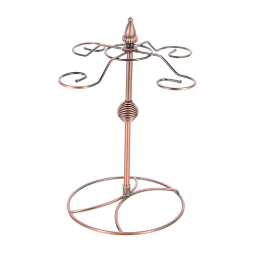 CONGARTENO Vintage Weinglashalter Hängend Platzsparend für Weingläser Cocktail Martini gläser Rostfreier Weinregalhalter für Küche Bar Club Antik Kupferfarben CONGARTENO Vintage Weinglashalter Hängend Platzsparend für Weingläser Cocktail Martini gläser Rostfreier Weinregalhalter für Küche Bar Club Antik Kupferfarben von CONGARTENO