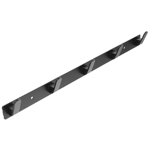 CONGARTENO Wandgarderobenhaken aus Robustem Metall Wandmontage Garderobenleiste für Jacken Hüte Schlüssel und Handtücher Modernes Minimalistisches Design für Küche Bad Flur Schlafzimmer von CONGARTENO