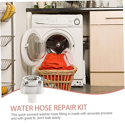 CONGARTENO Waschmaschinen Zulaufschlauch Adapter Schnellverbinder aus und Wasserdichter für Wasserhahn Robust Verschleißfest Einfache Montage Kompatibel mit Reparatursets CONGARTENO Waschmaschinen Zulaufschlauch Adapter Schnellverbinder aus und Wasserdichter für Wasserhahn Robust Verschleißfest Einfache Montage Kompatibel mit Reparatursets von CONGARTENO