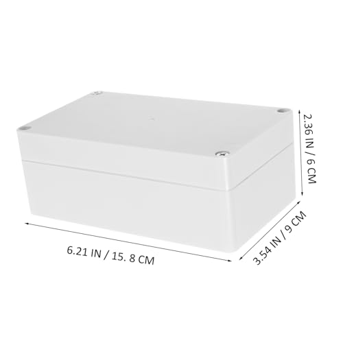 CONGARTENO Wasserdichte Abs Verteilerbox Außen Schutzgehäuse Elektrische Abzweigdose Wetterfest Robust für Elektroinstallation Outdoor von CONGARTENO