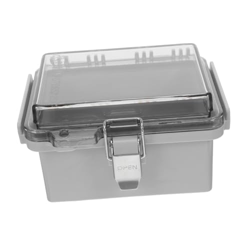 CONGARTENO Wasserdichte Abs Verteilerbox mit Edelstahlriegel Outdoor Anschlussdose für Elektroinstallationen Mittlere Robuster Schutz für Beleuchtung Solar und Bewässerungssysteme Ip CONGARTENO Wasserdichte Abs Verteilerbox mit Edelstahlriegel Outdoor Anschlussdose für Elektroinstallationen Mittlere Robuster Schutz für Beleuchtung Solar und Bewässerungssysteme Ip von CONGARTENO