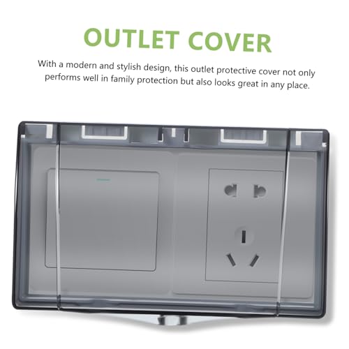 CONGARTENO Wasserdichte Steckdosenabdeckung Modell Selbstklebend Elektrische Schutzabdeckung Für Badezimmer Innen Außen Spritzwasserschutz Sicherer Schutz Gegen Feuchtigkeit Und CONGARTENO Wasserdichte Steckdosenabdeckung Modell Selbstklebend Elektrische Schutzabdeckung Für Badezimmer Innen Außen Spritzwasserschutz Sicherer Schutz Gegen Feuchtigkeit Und von CONGARTENO