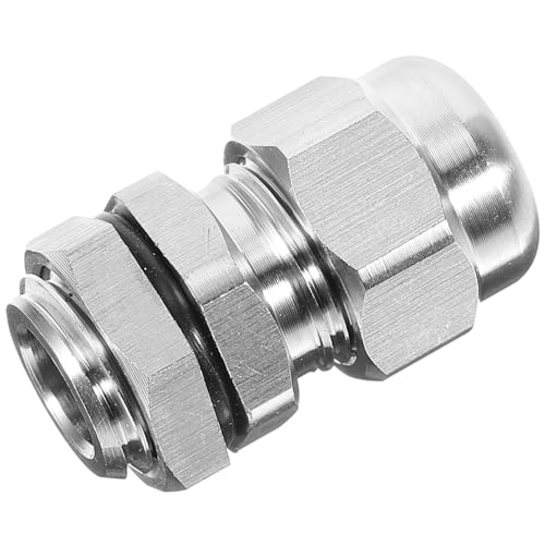 CONGARTENO Wasserdichter Kabelschutz verbinder mit Zugentlastung für Aluminiumkabel Silberner Kabelbefestiger für Elektroinstallationen und Outdoor verteilerdosen CONGARTENO Wasserdichter Kabelschutz verbinder mit Zugentlastung für Aluminiumkabel Silberner Kabelbefestiger für Elektroinstallationen und Outdoor verteilerdosen von CONGARTENO