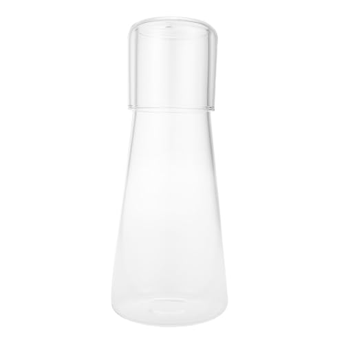CONGARTENO Wasserkaraffe mit Trinkbecher Transparenter Getränkekühler aus Hochwertigem Langlebigem Rutschfester Kaltwasserbehälter für Familie und Partygebrauch CONGARTENO Wasserkaraffe mit Trinkbecher Transparenter Getränkekühler aus Hochwertigem Langlebigem Rutschfester Kaltwasserbehälter für Familie und Partygebrauch von CONGARTENO