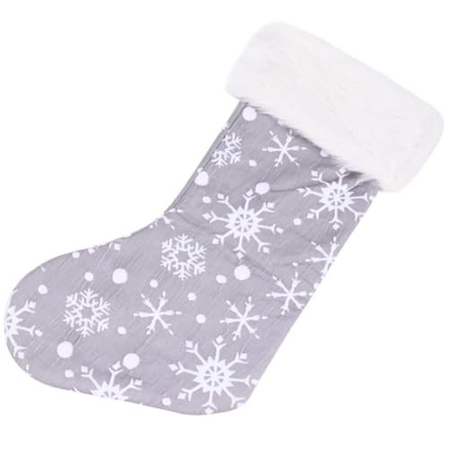 CONGARTENO Weihnachtsstrumpf Geschenkbeutel Premium Stoff Langlebig und Farbecht zum Befüllen mit Süßigkeiten Geschenken und Schokoladen Vielseitig für Weihnachtsdeko an Türen Fenstern CONGARTENO Weihnachtsstrumpf Geschenkbeutel Premium Stoff Langlebig und Farbecht zum Befüllen mit Süßigkeiten Geschenken und Schokoladen Vielseitig für Weihnachtsdeko an Türen Fenstern von CONGARTENO