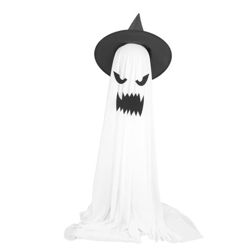 CONGARTENO Stehender Geist Für Halloween Gruselige Hofdekoration Wetterfeste Garten-Dekoration Für Veranda Und Garten Müheloser Aufbau Und Abbau von CONGARTENO