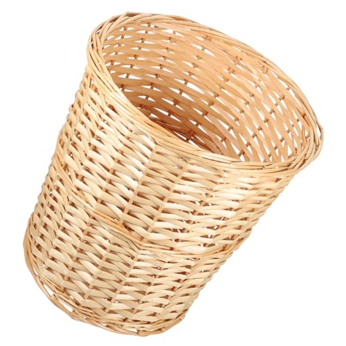 CONGARTENO Wicker Müllkorb aus Hochwertigem Geflochtenem Material Robuster Abfalleimer für Haushalt und Küche Dekorativer Papierkorb in Frischem Kaffee Langlebiger Aufbewahrungskorb für CONGARTENO Wicker Müllkorb aus Hochwertigem Geflochtenem Material Robuster Abfalleimer für Haushalt und Küche Dekorativer Papierkorb in Frischem Kaffee Langlebiger Aufbewahrungskorb für von CONGARTENO