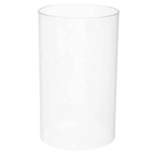 CONGARTENO Windgeschützter Klarer Glas Zylinder Kerzenschirm Stabiler Windschutz Kerzenhalter für Stumpenkerzen Eleganter Transparenter Lampenschirm Robust und Einfach zu Reinigen für Wohn CONGARTENO Windgeschützter Klarer Glas Zylinder Kerzenschirm Stabiler Windschutz Kerzenhalter für Stumpenkerzen Eleganter Transparenter Lampenschirm Robust und Einfach zu Reinigen für Wohn von CONGARTENO