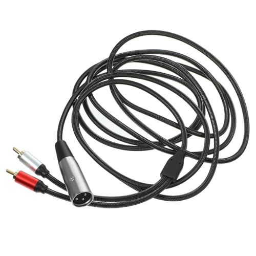 CONGARTENO Xlr Audio Umwandlungskabel Symmetrisches Mikrofonkabel Stabile Übertragung für Audio Interface Lautsprecher Tonstudio und Pa Systeme von CONGARTENO