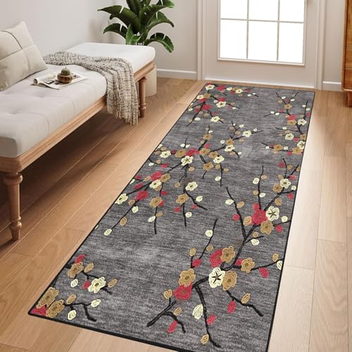 CONGCLI Wohnteppich Teppich Läufer 78 x 170 cm Flachgewebe Dezent Gemustert | Teppichläufer in Vielen Größen Teppichläufer Küchenteppich für Flur Küche Wohnzimmer Diele, Eingang, D CONGCLI Wohnteppich Teppich Läufer 78 x 170 cm Flachgewebe Dezent Gemustert | Teppichläufer in Vielen Größen Teppichläufer Küchenteppich für Flur Küche Wohnzimmer Diele, Eingang, D von CONGCLI