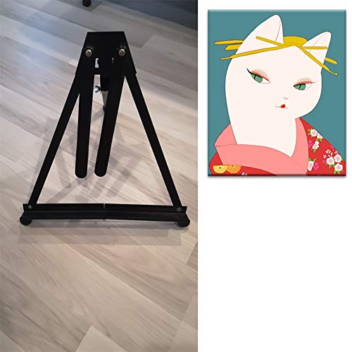 CONGRUI Staffelei Kunst Set Staffelei Einstellbare Staffelei und Farbe Set Erwachsene Staffelei Ständer für Bilderrahmen von CONGRUI