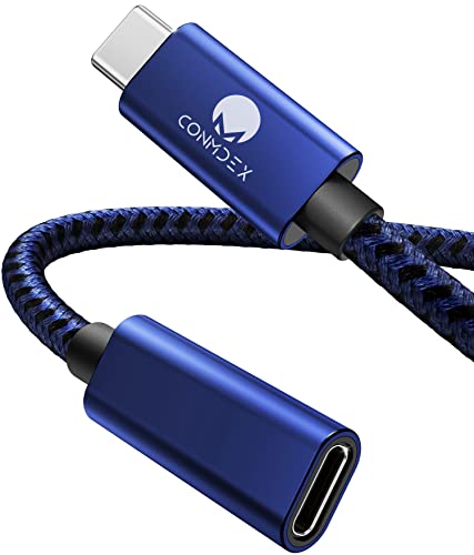 CONMDEX USB C Verlängerungskabel Stecker auf Buchse Kabel USB 3.2 Datenladekabel 10Gbps,20V5A/100W Unterstützung 4K Video/Audio Verlängerungskabel Kompatibel mit M1 M2 MacBok,Galaxy S23/22,Pad Mini 6 von CONMDEX