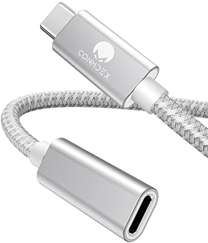 CONMDEX USB C Verlängerungskabel Stecker auf Buchse Kabel USB 3.2 Datenladekabel 5Gbps,20V5A/100W Unterstützung 4K Video/Audio Verlängerungskabel Kompatibel mit M1 M2 MacBok,Galaxy S23/22,Pad Mini 6 von CONMDEX