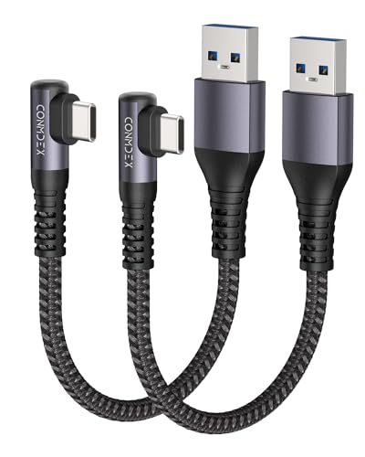 CONMDEX USB auf USB C Kabel Kurz Winkel USB3.1 Gen2 20CM 2er-Pack 10Gbit/s Datenkabel Typ C Android Auto 3.1A QC3.0 A auf C Schnellladung für iPhone 16 Pro max Samsung Note20 Galaxy S24/S23/S22 Pixel9 CONMDEX USB auf USB C Kabel Kurz Winkel USB3.1 Gen2 20CM 2er-Pack 10Gbit/s Datenkabel Typ C Android Auto 3.1A QC3.0 A auf C Schnellladung für iPhone 16 Pro max Samsung Note20 Galaxy S24/S23/S22 Pixel9 von CONMDEX