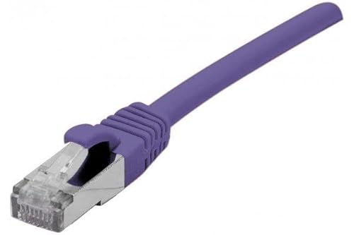 CONNECT 10 m Full Copper RJ45 Cat. 6 F/UTP LSZH, snagless, Patch Kordel – Violett von CONNECT