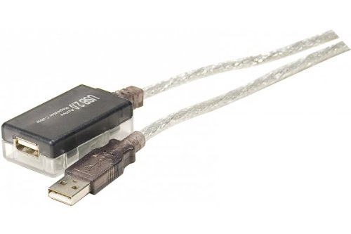 CONNECT 12 m USB 2.0 Booster Kabel mit Active Repeater von Connect