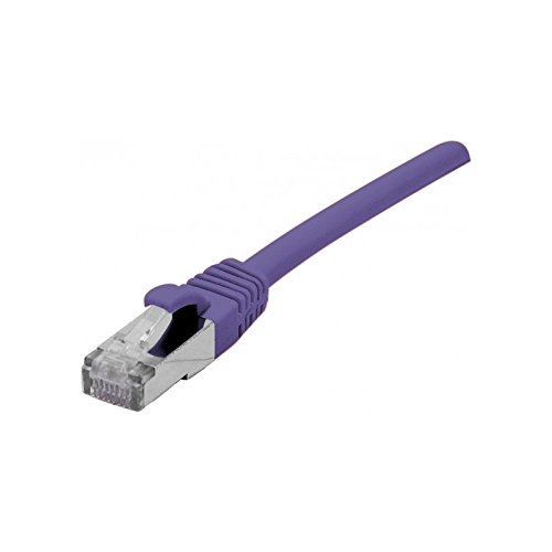 CONNECT 3 m Kupfer RJ45 Cat. 6 a F/UTP LSZH, snagless, Patch Kordel – Violett von CONNECT