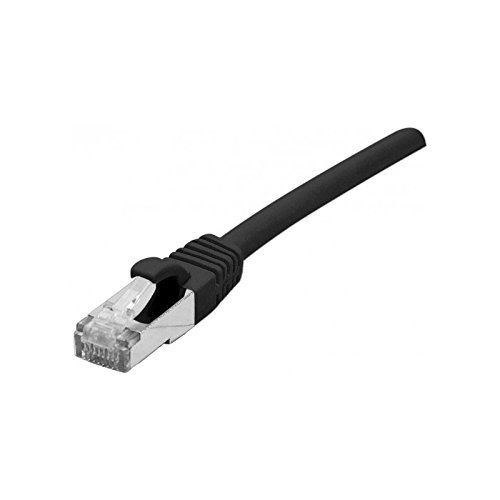 CONNECT EXC 850876 Patchkabel (RJ45, Cat6 F/UTP, LSZH, snagless, Schwarz von CONNECT