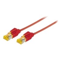 CONNECT Kupfer 7,5 m RJ45 S/FTP CAT 6 A, LSOH Snagless Patch-Kabel – Rot von CONNECT