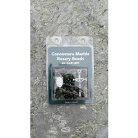 Echte Handgeschnitzte Connemara Marmor Rosenkranz Perlen Garantiert Irisch von CONNEMARASHOP