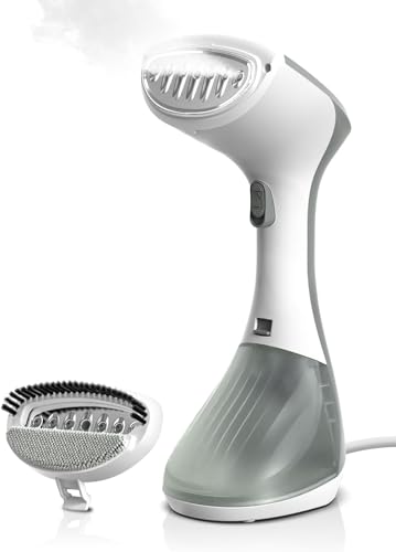 CONOPU Dampfglätter, 1300W Steamer Dampfglätter mit 260ml Wassertank, Dampfbügeleisen für Kleidung in horizontaler & vertikaler Ausrichtung, 2 Dampfmodi Garment Steamer, Grau von CONOPU