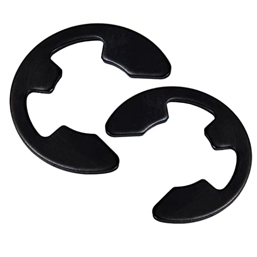 CONPHERON Manganstahl E-Clip Externe Haltering Snap Intern Sicherungsring 2.5mm, 200 pcs von CONPHERON